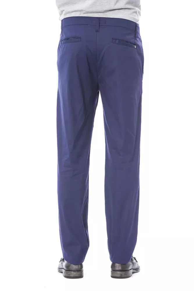 Verri Blaue Baumwollhose für Herren