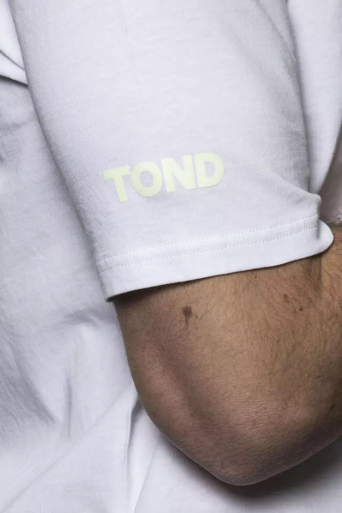 Tond Herren-T-Shirt aus weißer Baumwolle
