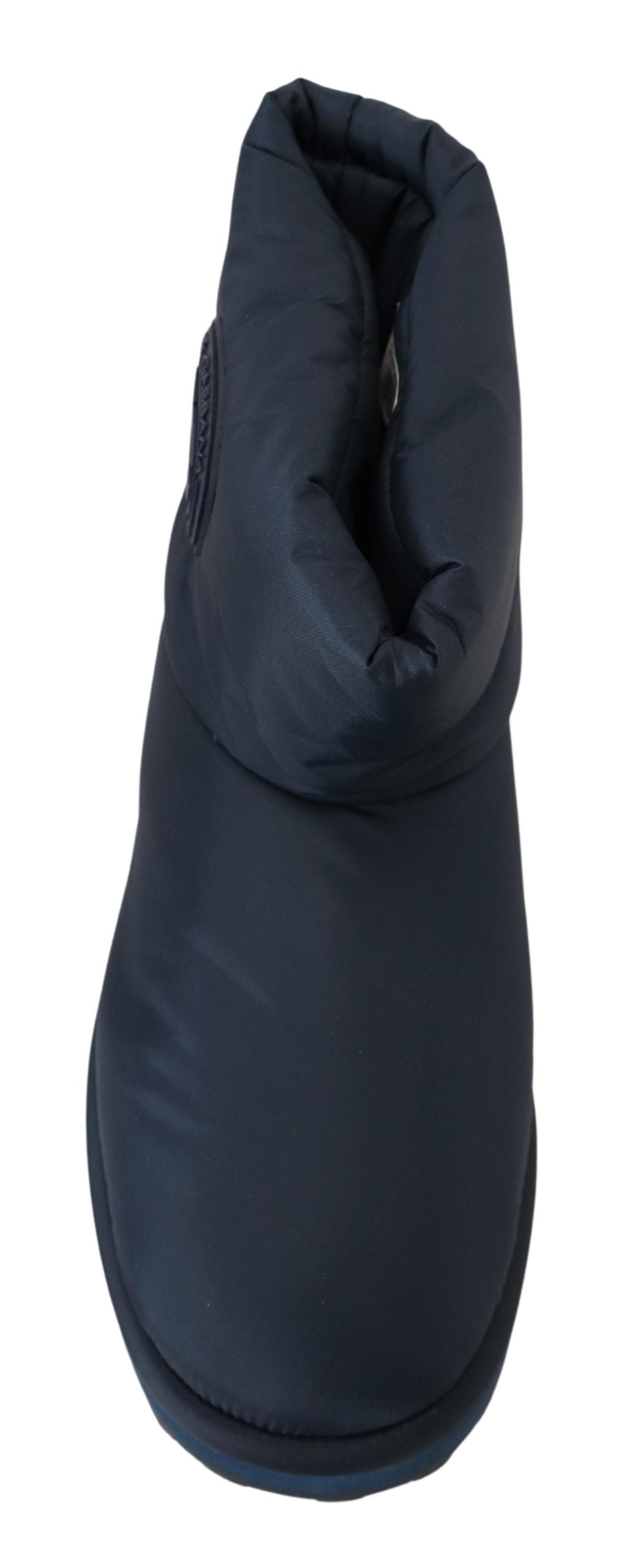 Dolce &amp; Gabbana Elegante knöchelhohe blaue Stiefel für einen anspruchsvollen Stil
