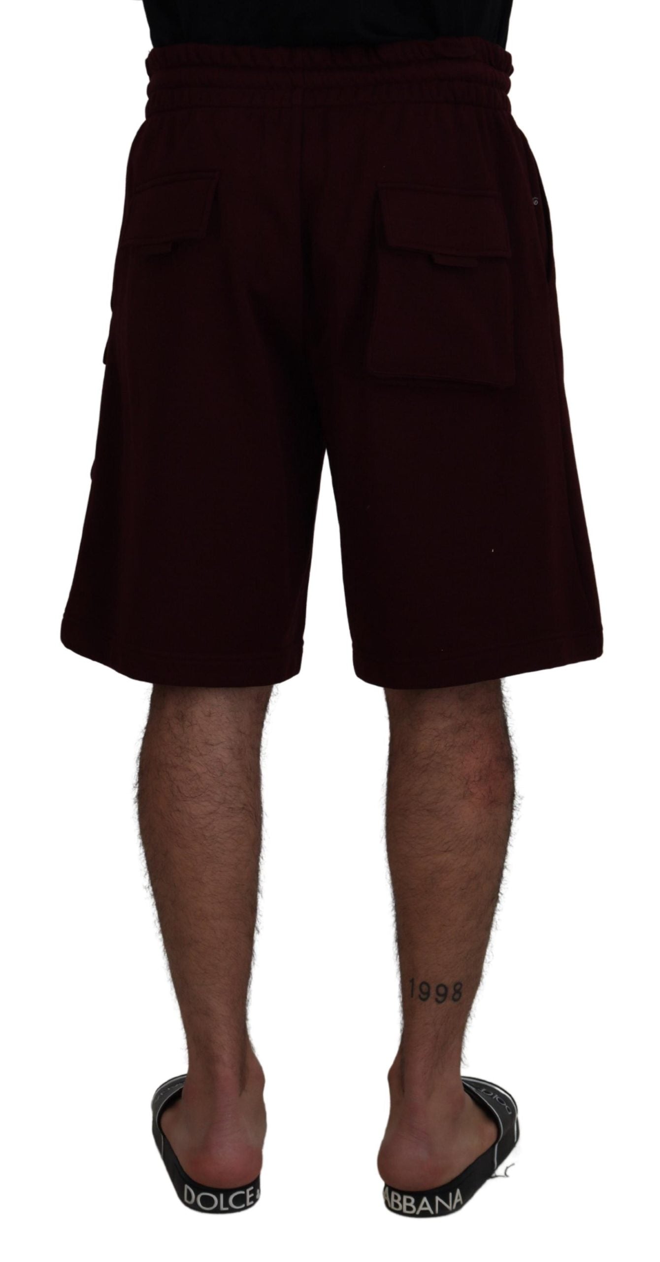 Dolce &amp; Gabbana – Elegante, kastanienbraune Shorts