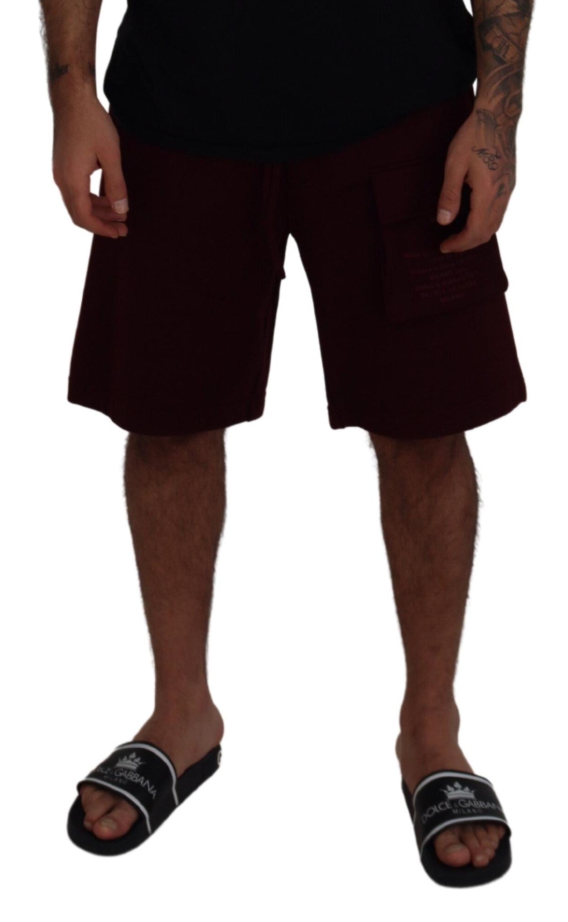 Dolce &amp; Gabbana – Elegante, kastanienbraune Shorts