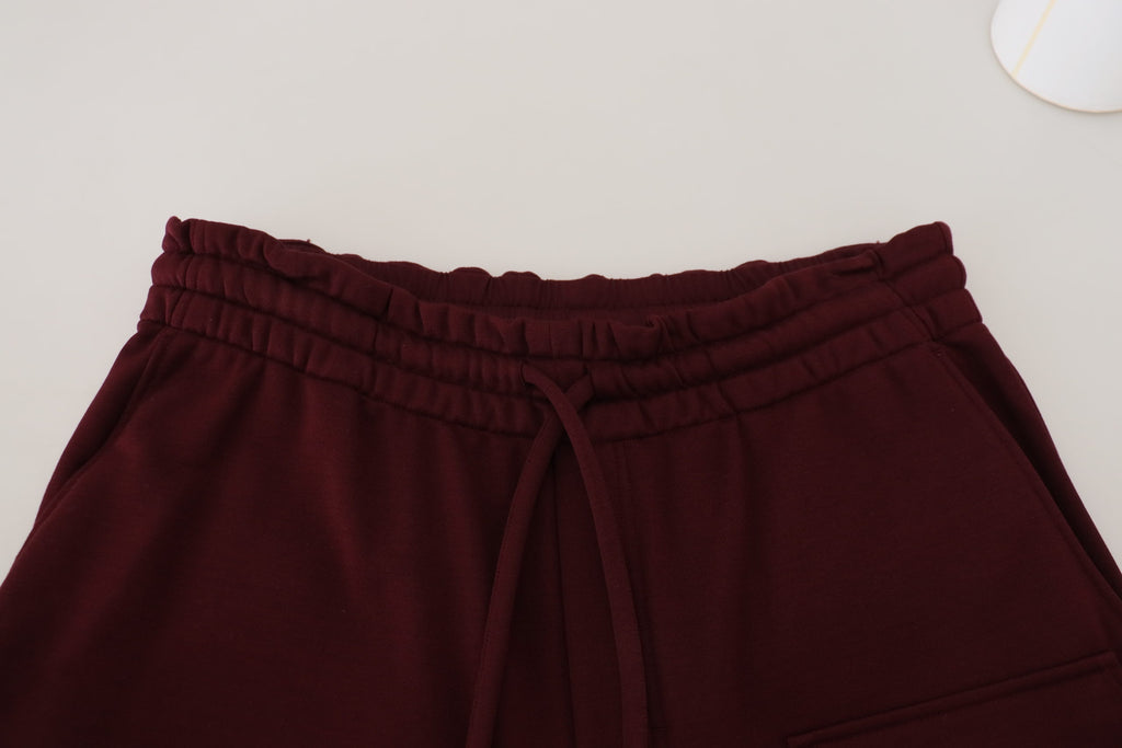 Dolce &amp; Gabbana – Elegante, kastanienbraune Shorts