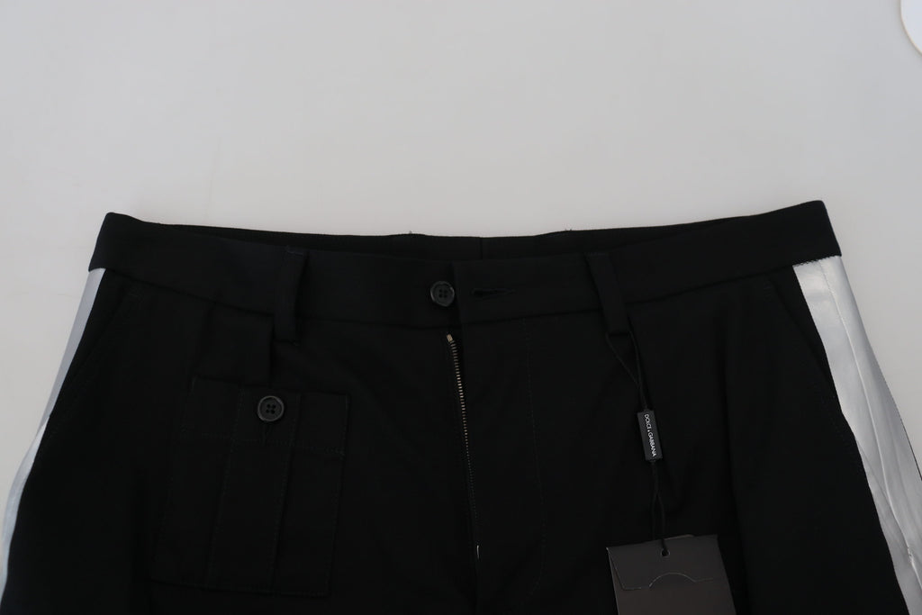 Dolce &amp; Gabbana Elegante MainLine Schwarze Shorts