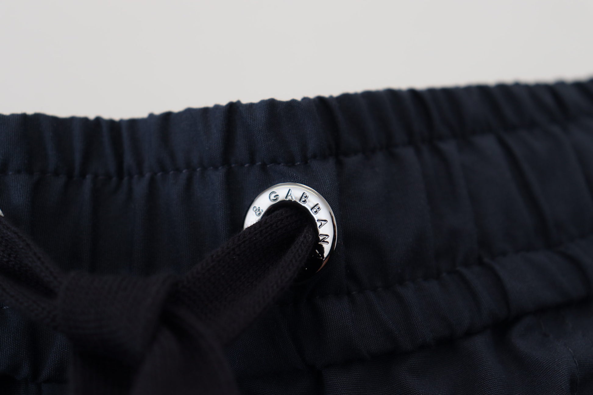 Dolce &amp; Gabbana Elegante Shorts aus blauer Baumwollmischung