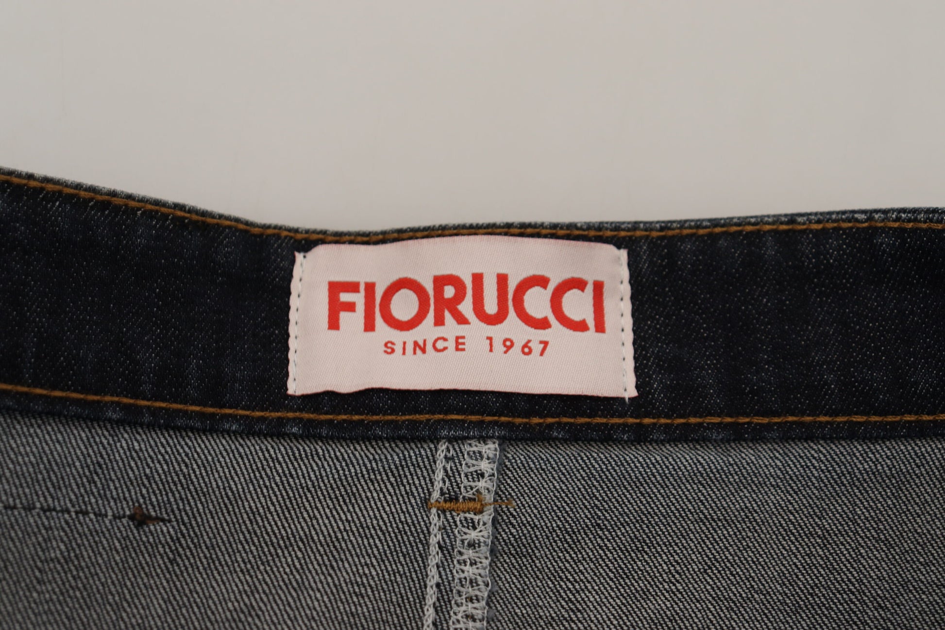Fiorucci Chic Jeansrock mit mittlerer Taille in Dunkelblau