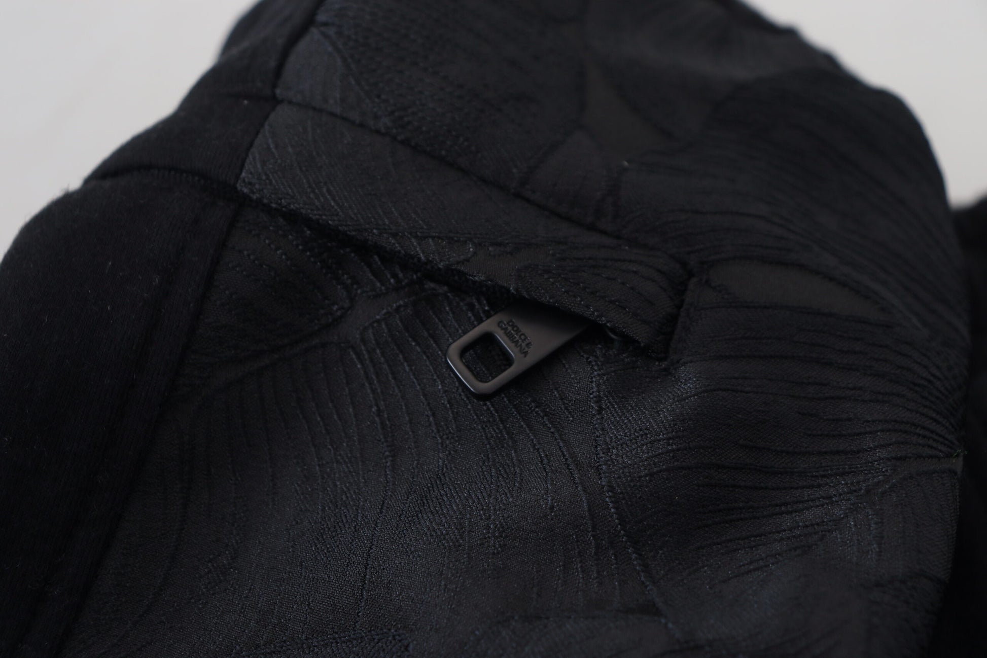 Dolce &amp; Gabbana Elegante schwarze Jogginghose für den modernen Mann