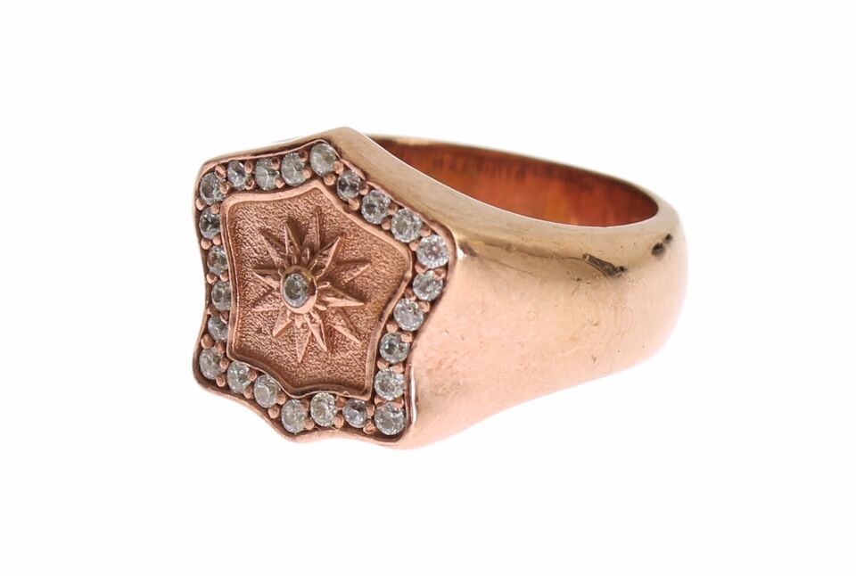 Nialaya Chic – Ring aus Sterlingsilber mit Roségoldbeschichtung