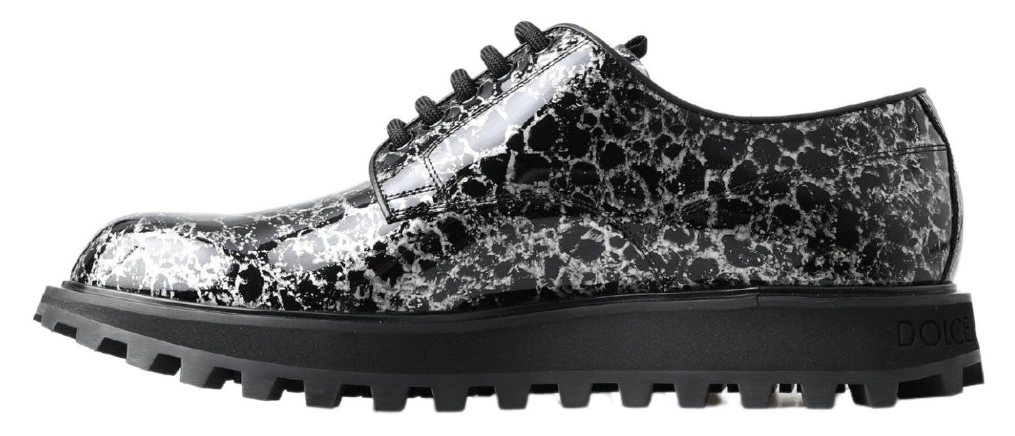 Dolce &amp; Gabbana – Edle zweifarbige Derby-Schuhe
