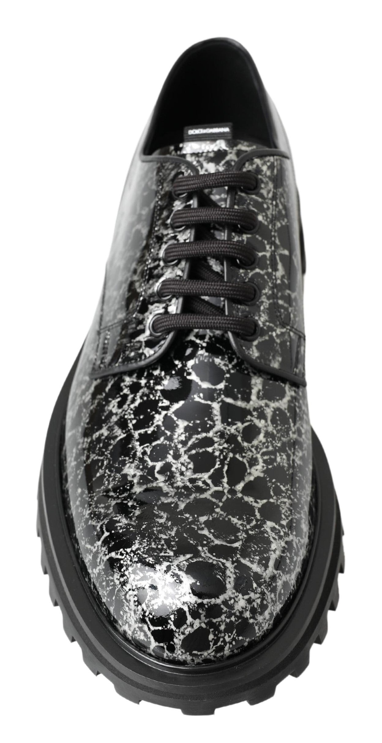 Dolce &amp; Gabbana – Edle zweifarbige Derby-Schuhe
