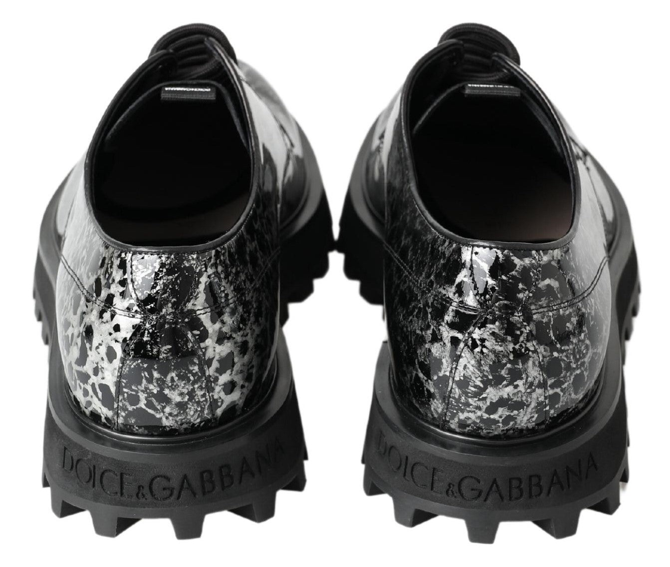 Dolce &amp; Gabbana – Edle zweifarbige Derby-Schuhe