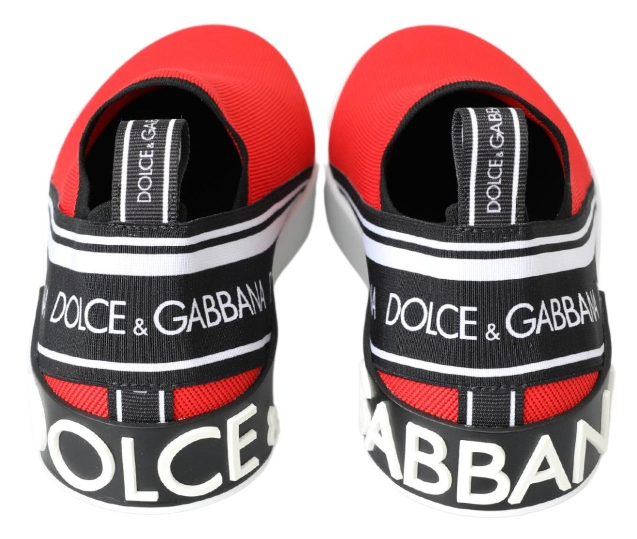 Dolce &amp; Gabbana Elegante dreifarbige Loafer für Herren