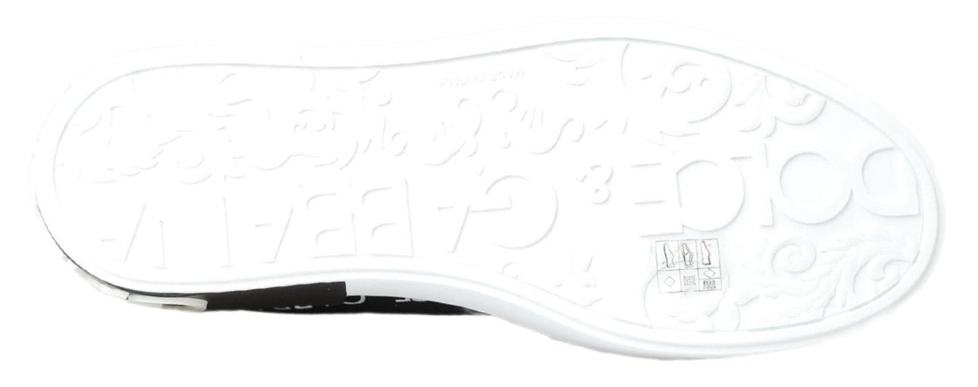Dolce &amp; Gabbana Elegante dreifarbige Loafer für Herren