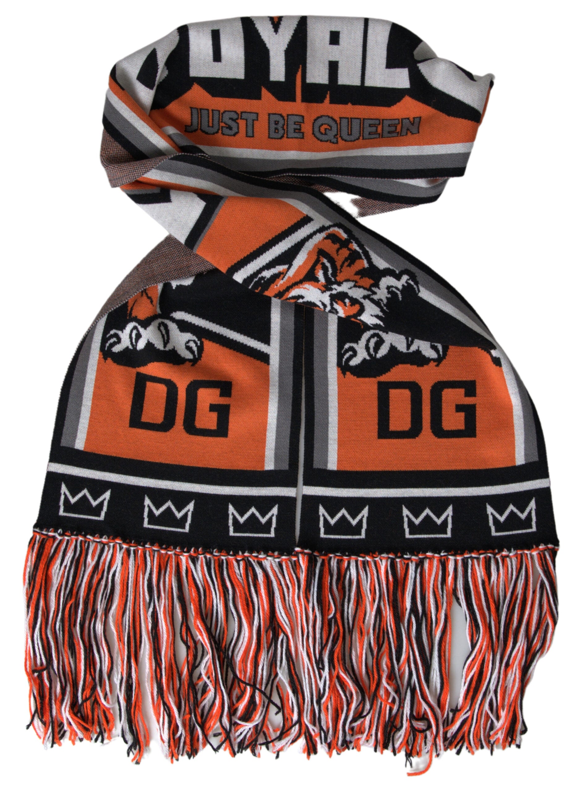 Dolce &amp; Gabbana Exquisiter mehrfarbiger Woll-Kaschmir-Schal
