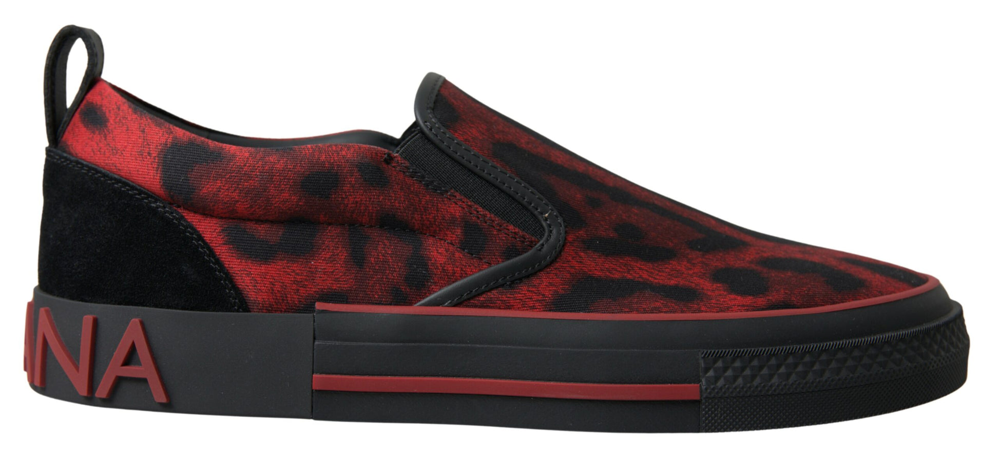 Dolce &amp; Gabbana – Schicke Loafer-Sneaker mit Leopardenmuster