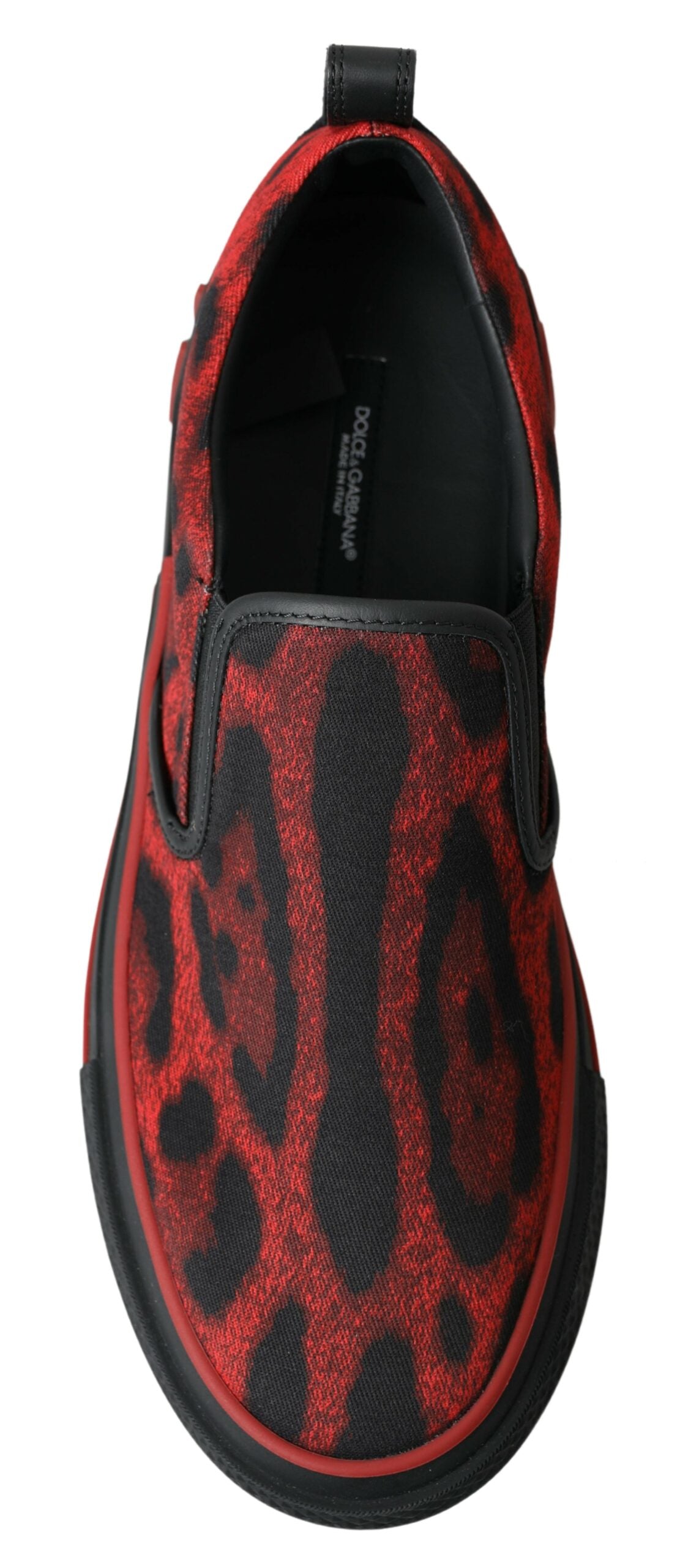 Dolce &amp; Gabbana – Schicke Loafer-Sneaker mit Leopardenmuster