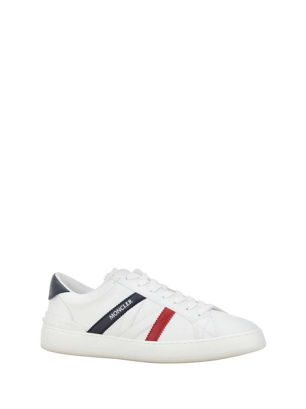 Moncler Elegante weiße Monaco M Herren Sneakers
