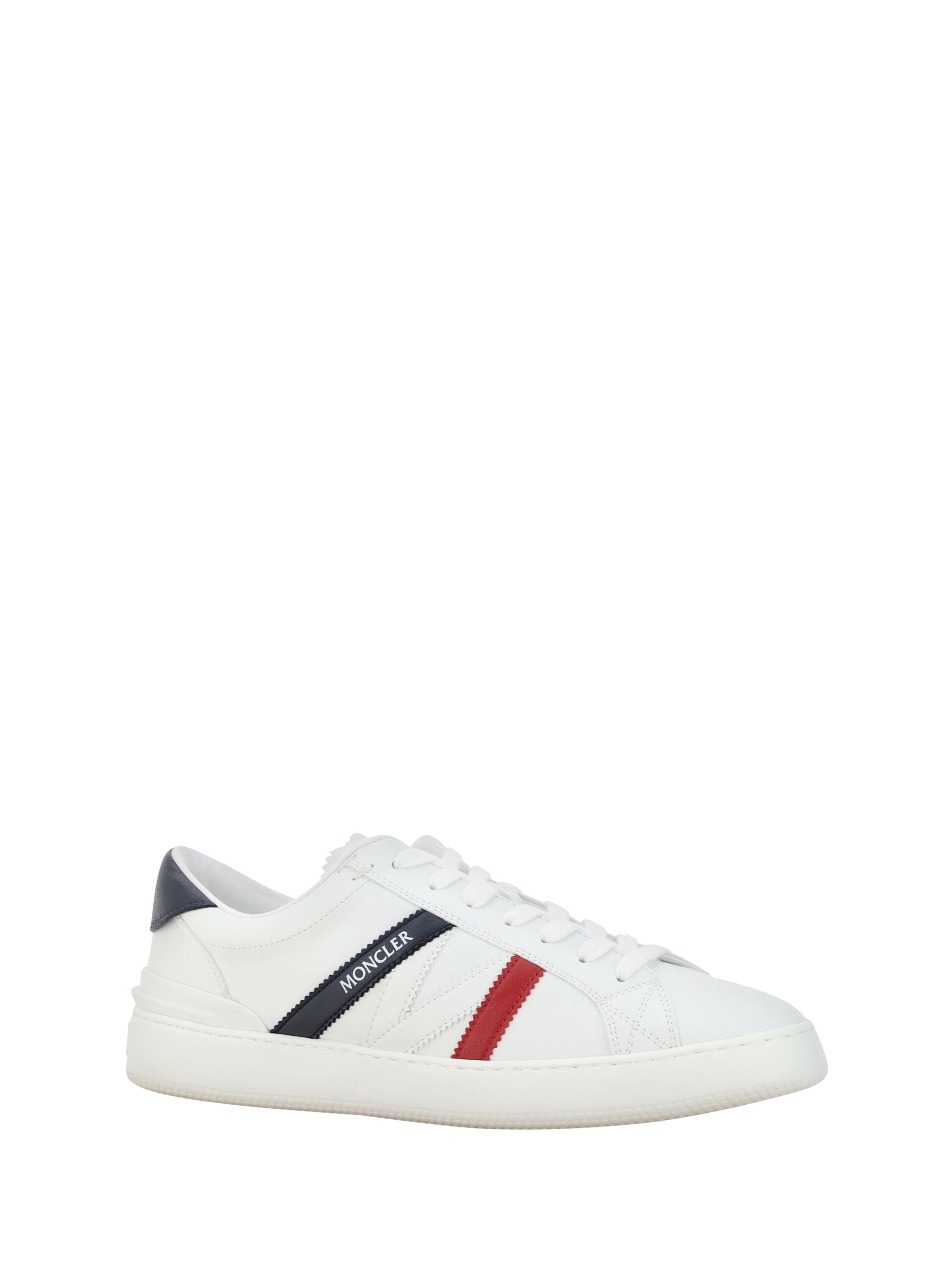 Moncler Elegante weiße Monaco M Herren Sneakers