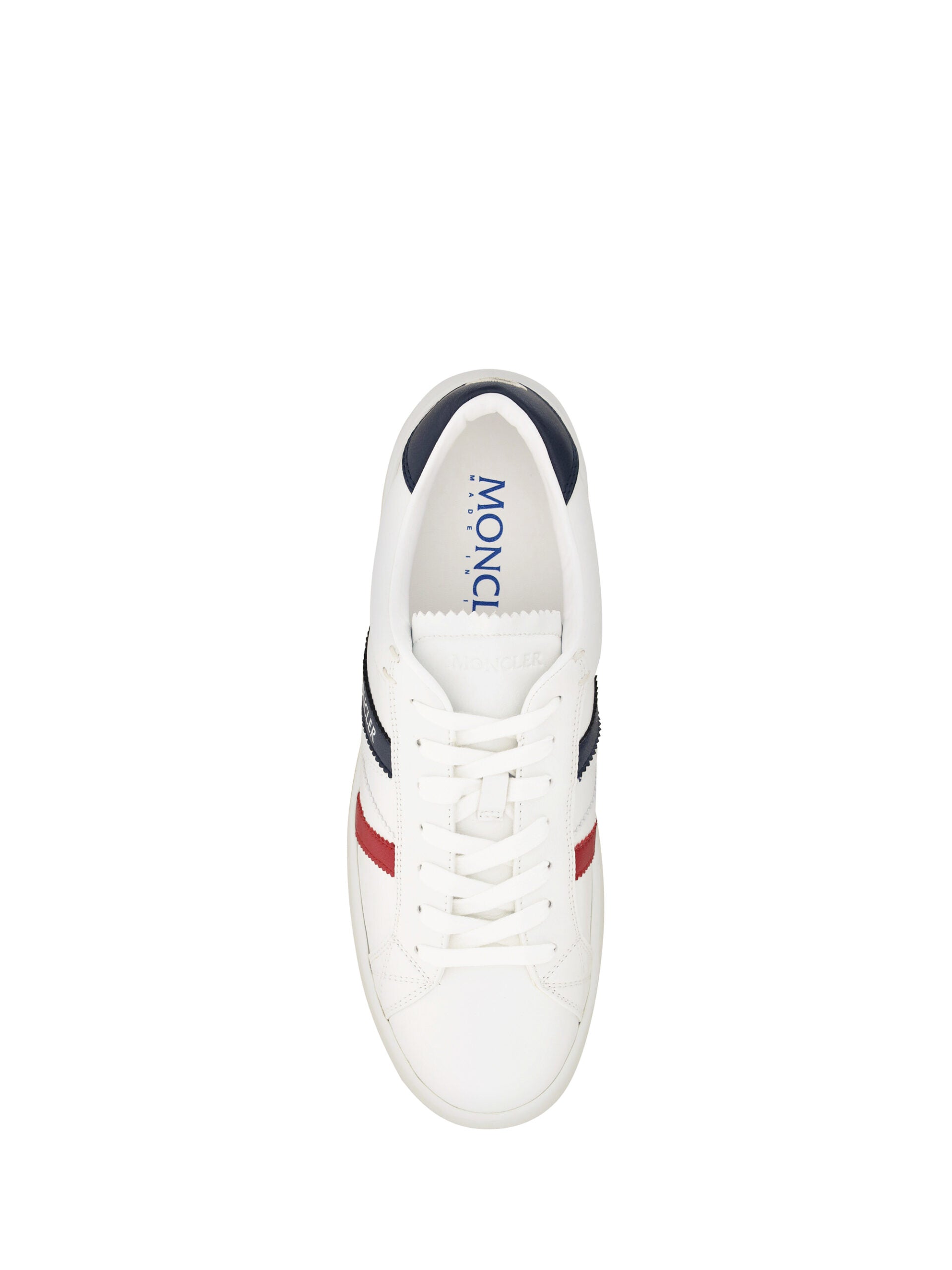 Moncler Elegante weiße Monaco M Herren Sneakers