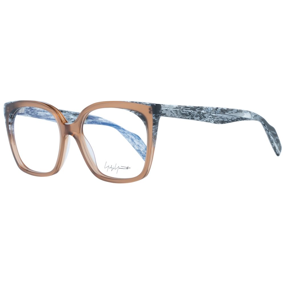Yohji Yamamoto Brown Plastic Glasses (Frames) - Allority