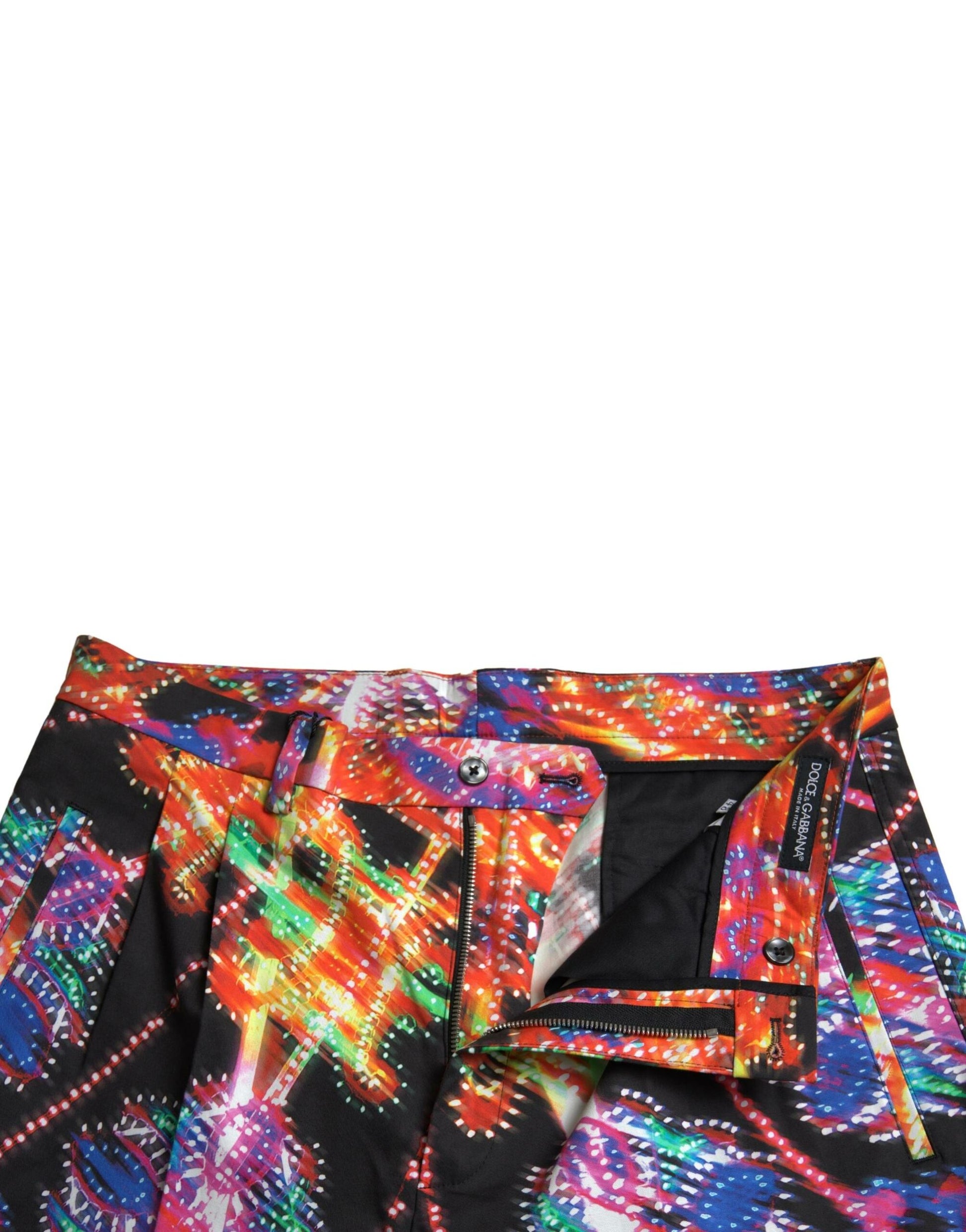 Dolce &amp; Gabbana – Bermudashorts mit buntem Print