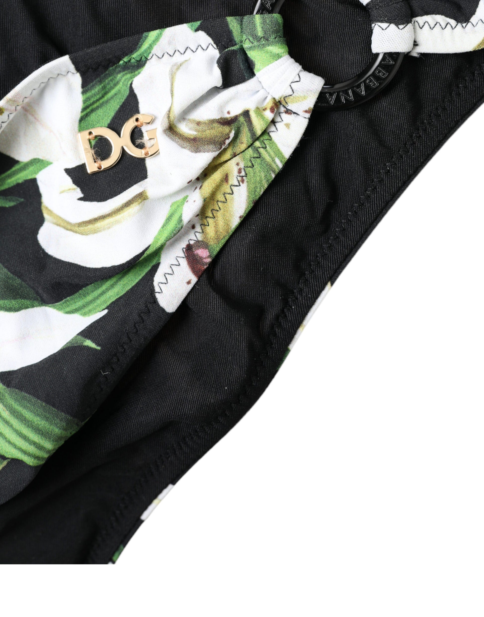 Dolce &amp; Gabbana – Elegantes Bikinihöschen mit Blumenmuster – Schwimmen mit Stil