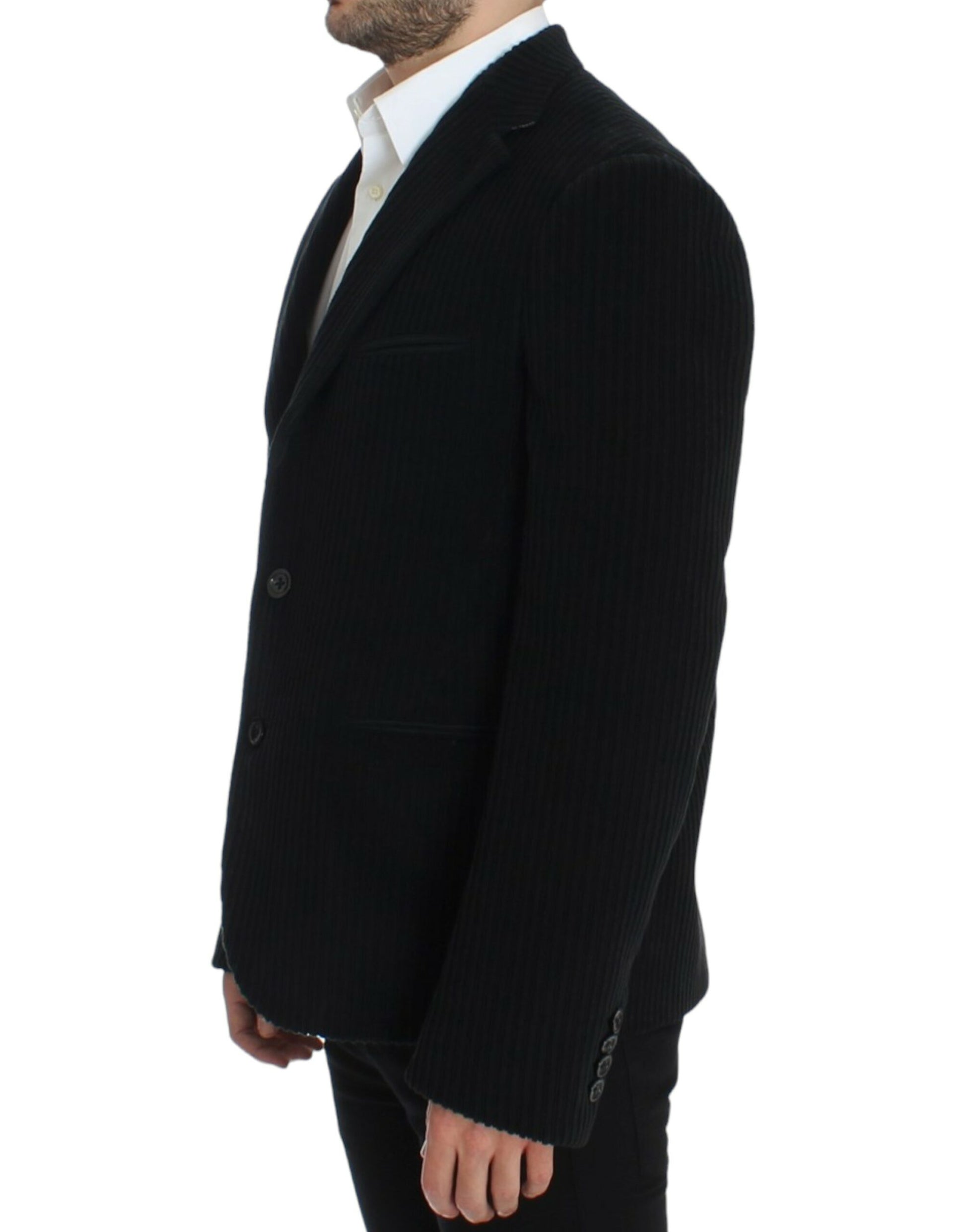 Dolce &amp; Gabbana Elegante schwarze Martini-Blazerjacke