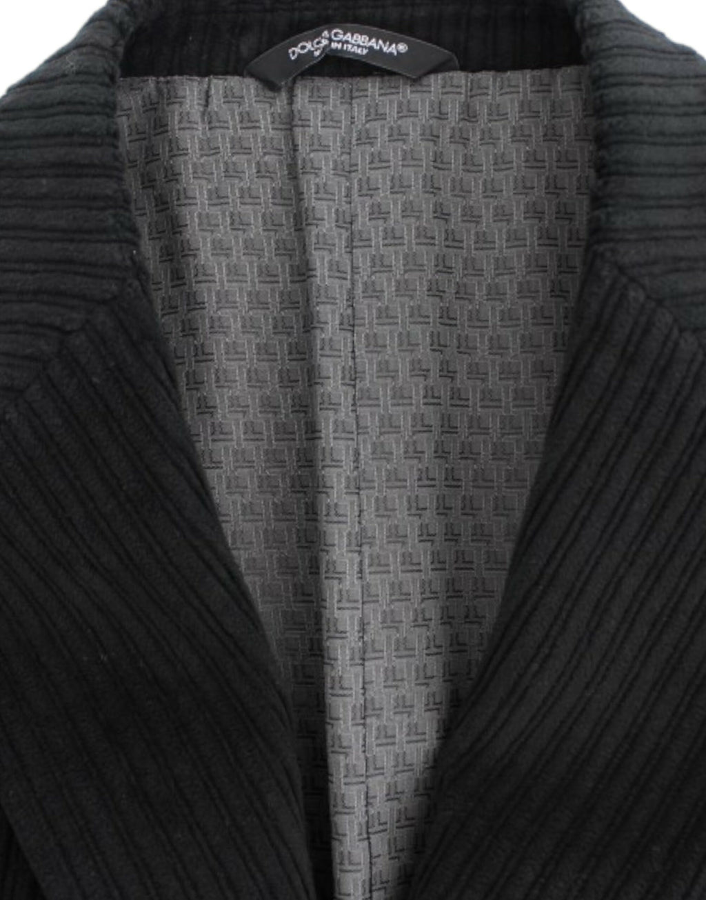 Dolce &amp; Gabbana Elegante schwarze Martini-Blazerjacke
