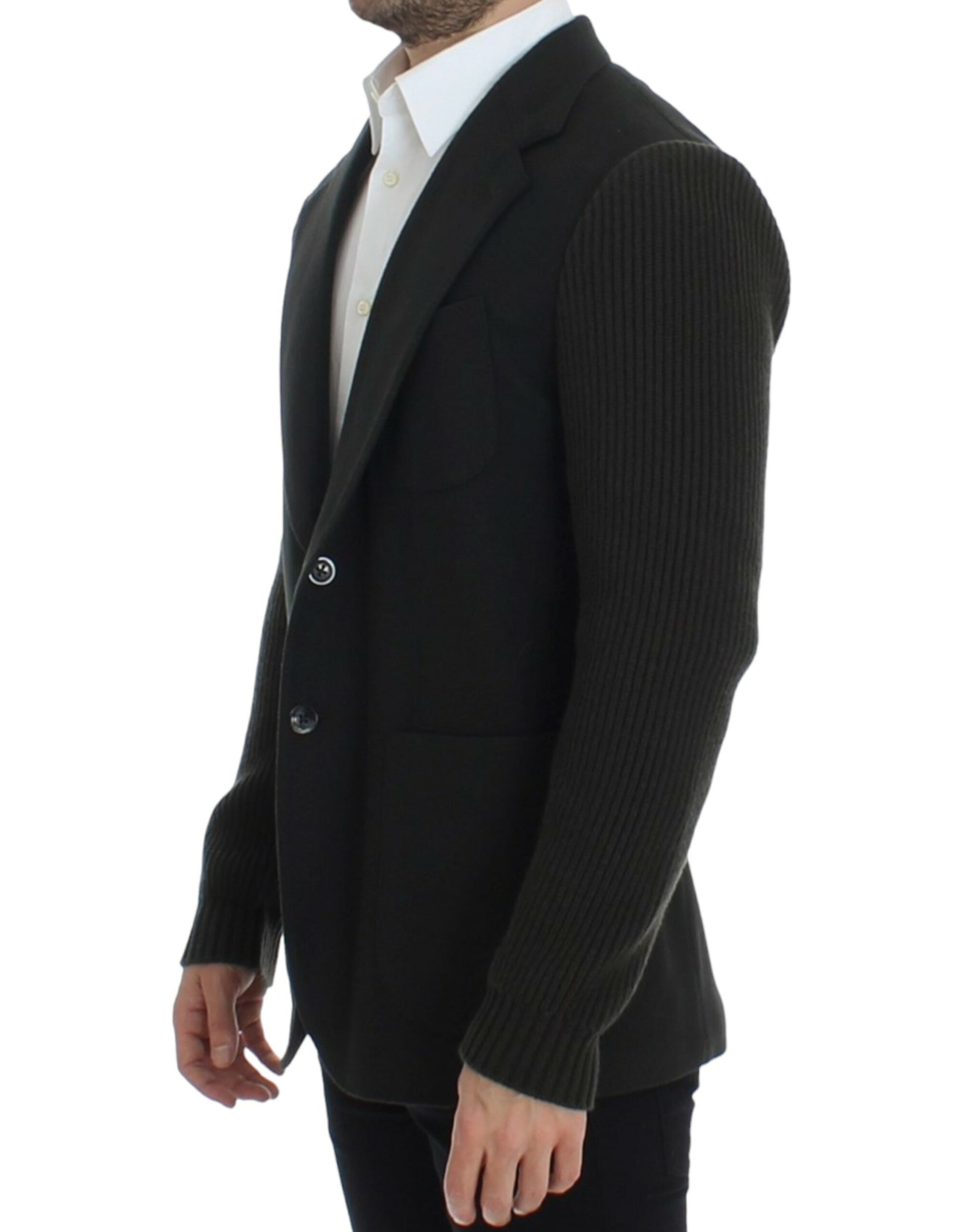 Dolce &amp; Gabbana Elegante grüne Kaschmir-Blazerjacke