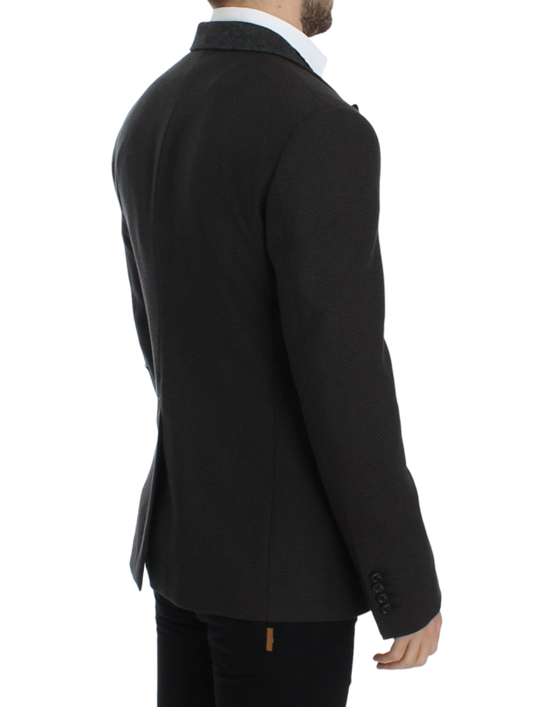Dolce &amp; Gabbana Eleganter Slim Fit Zweireihiger Blazer