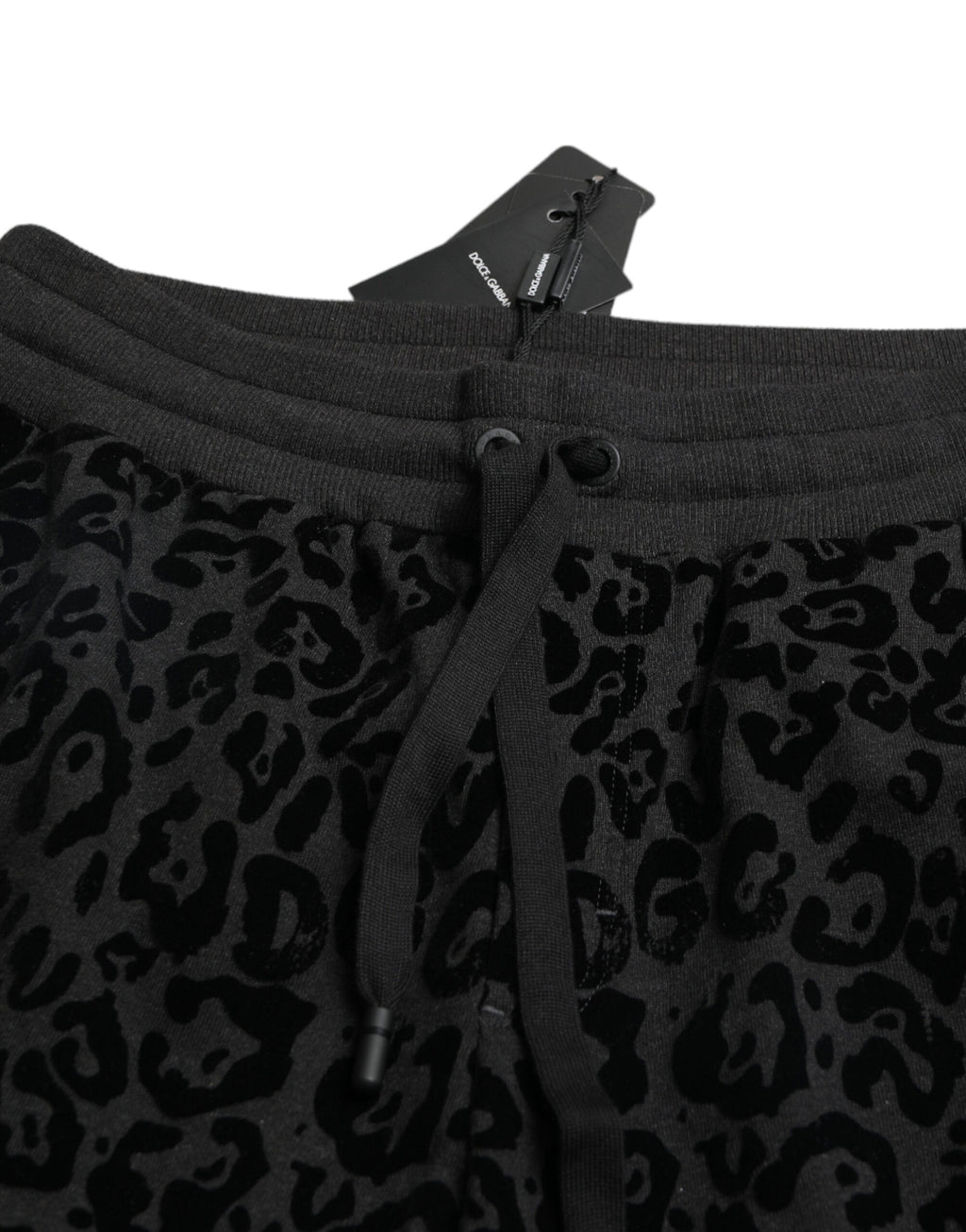 Dolce &amp; Gabbana Elegante Leoparden-Jogginghosen für Herren