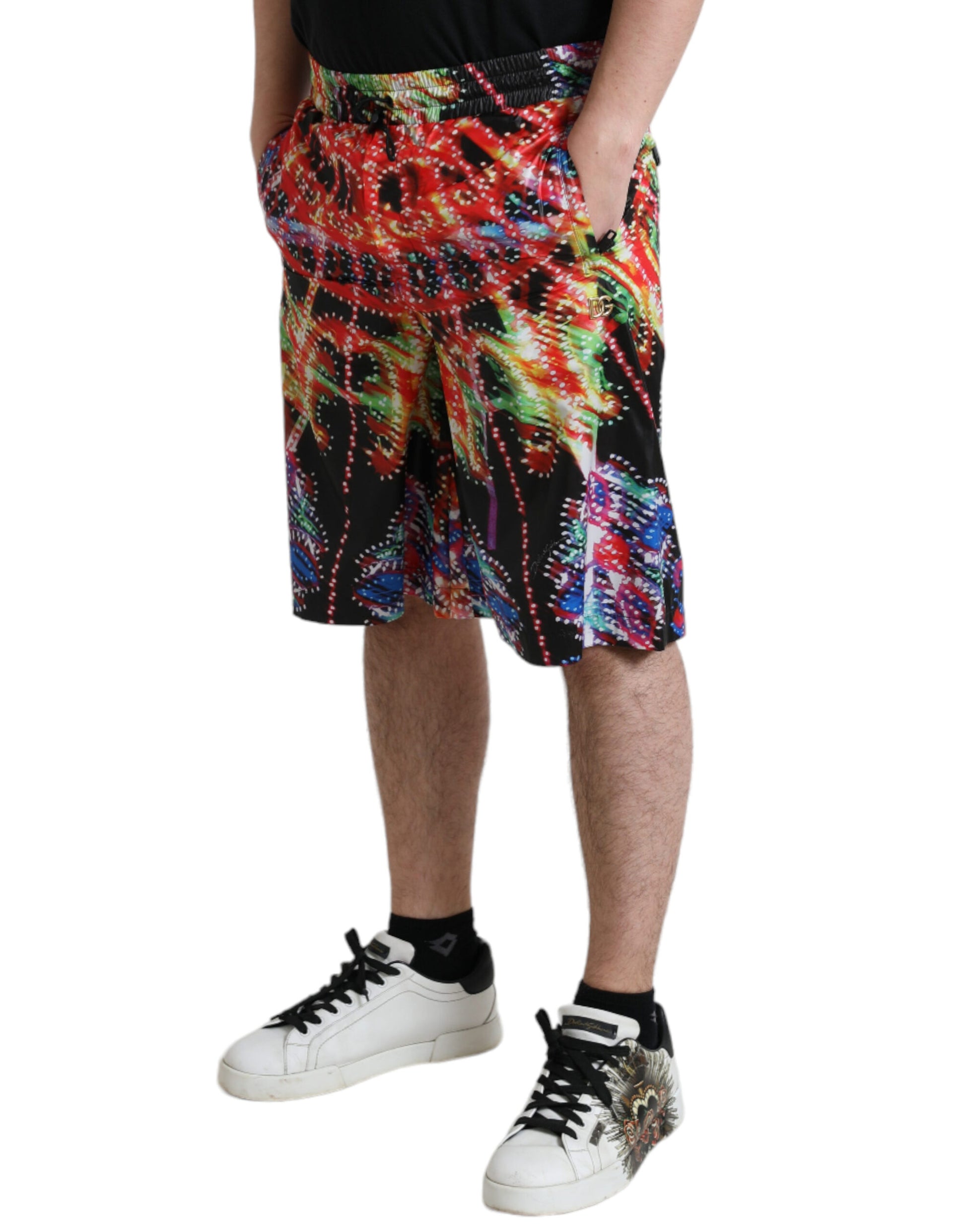 Dolce &amp; Gabbana – Elegante Bermudashorts mit Luminary-Print