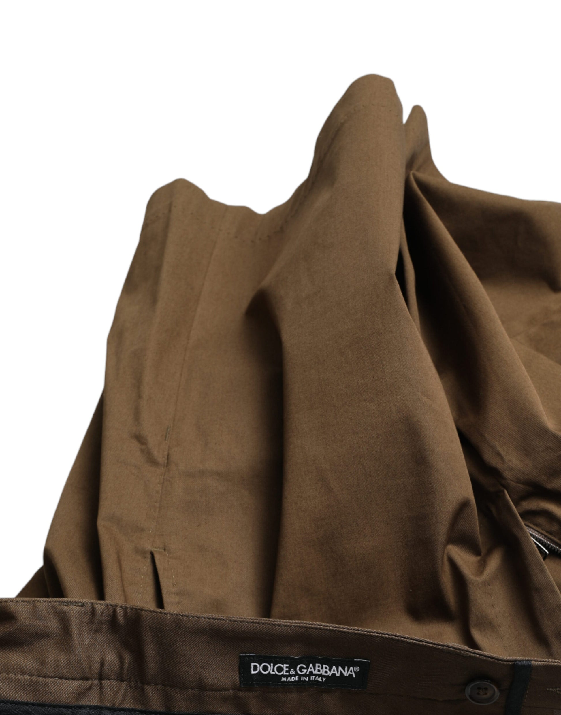 Dolce &amp; Gabbana – Schicke braune Bermudashorts mit Logodetail