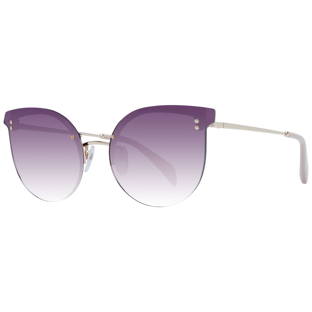 Maje Gold Stainless Steel Sunglasses - Allority