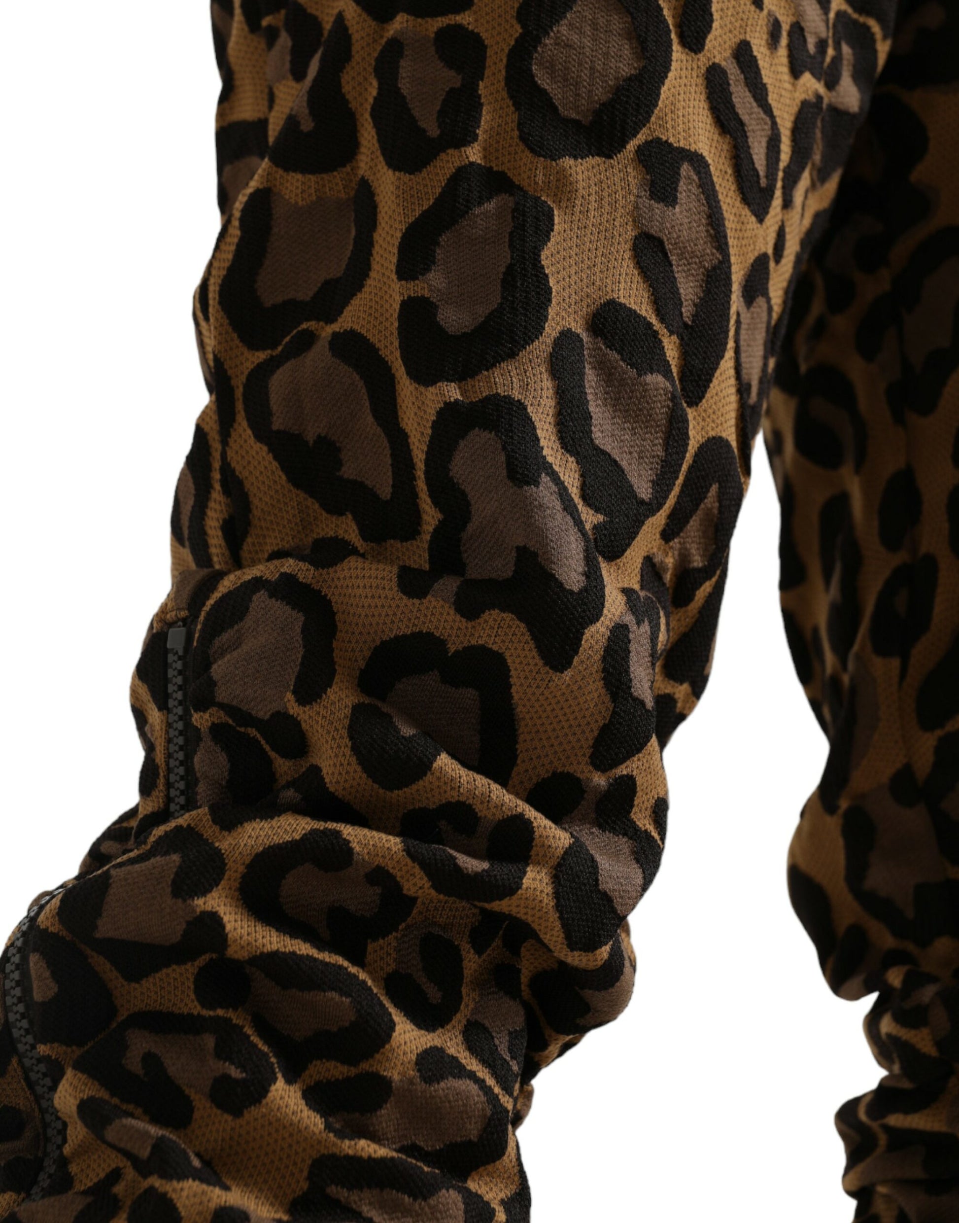 Dolce &amp; Gabbana Schicke Jogginghose mit Leopardenmuster