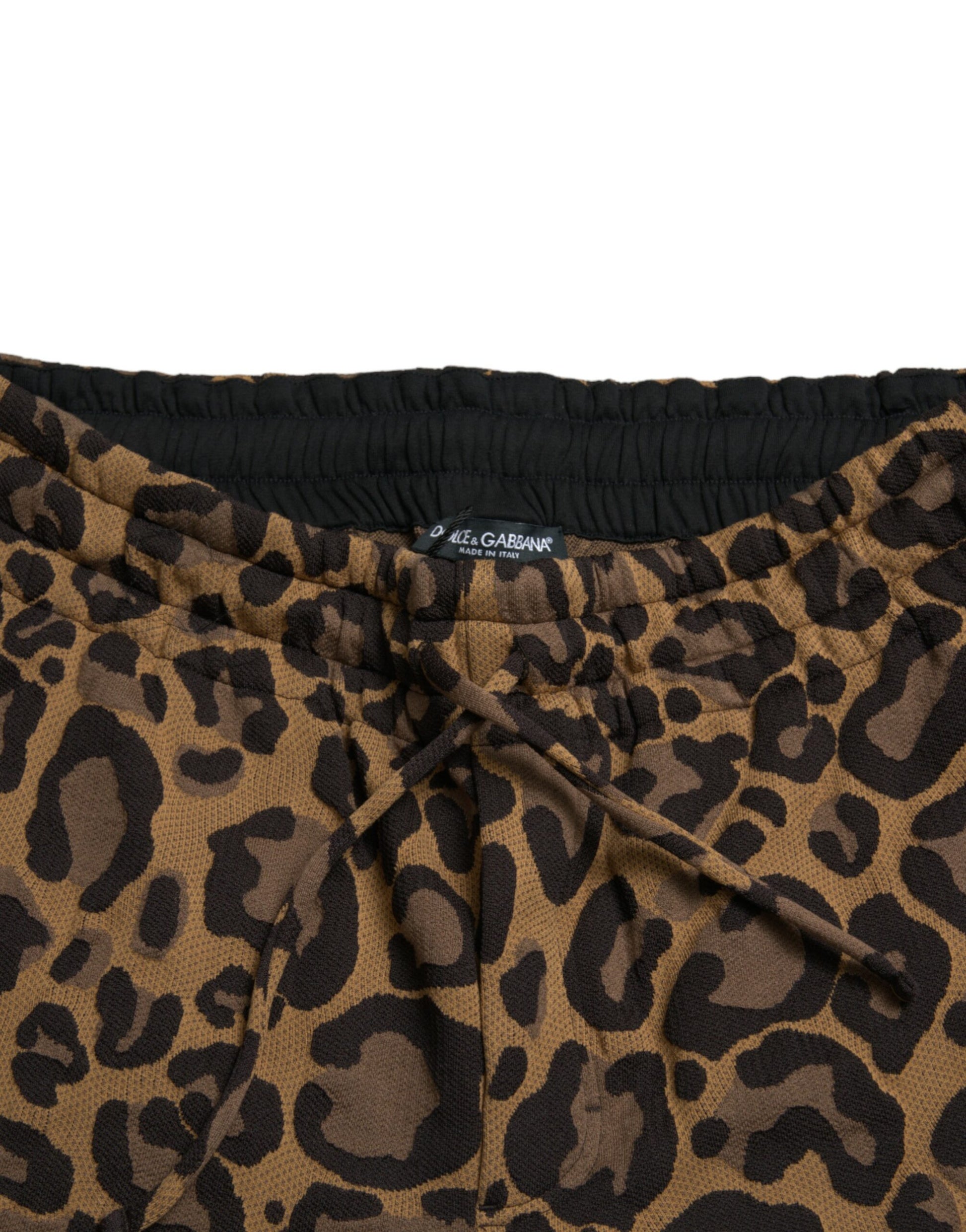 Dolce &amp; Gabbana Schicke Jogginghose mit Leopardenmuster