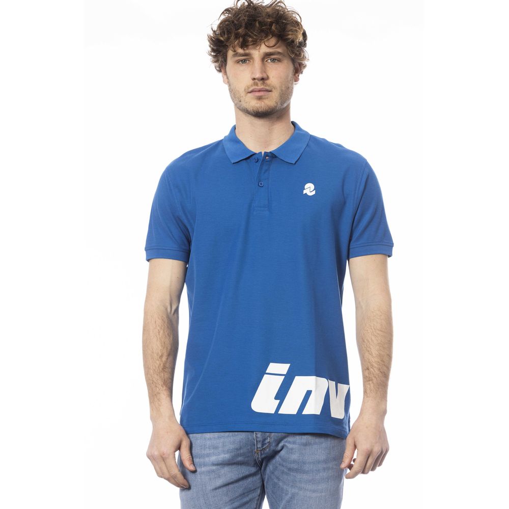 Invicta Blaues Poloshirt aus Baumwolle für Herren