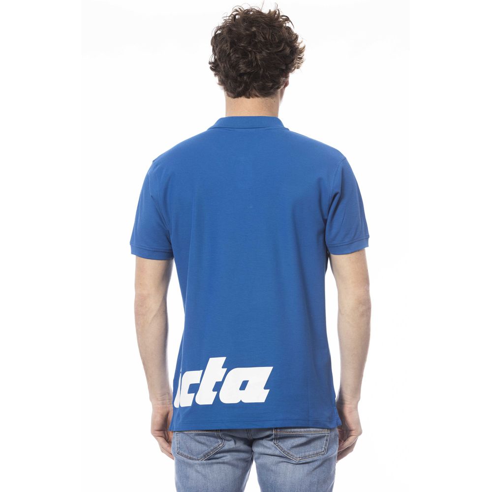 Invicta Blaues Poloshirt aus Baumwolle für Herren