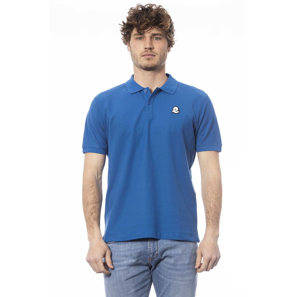 Invicta Blaues Poloshirt aus Baumwolle für Herren