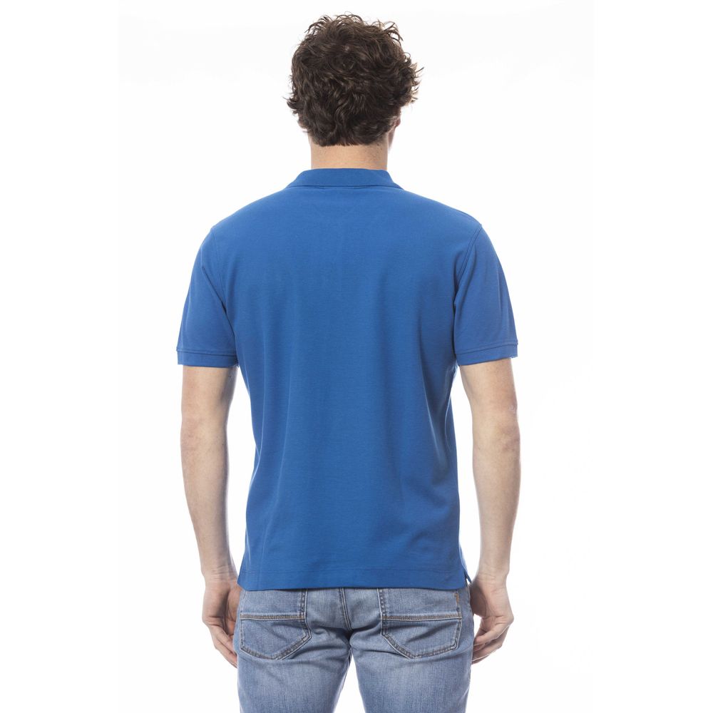 Invicta Blaues Poloshirt aus Baumwolle für Herren