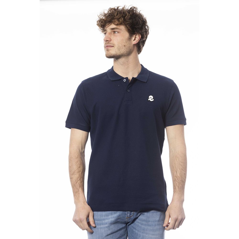 Invicta Blaues Poloshirt aus Baumwolle für Herren