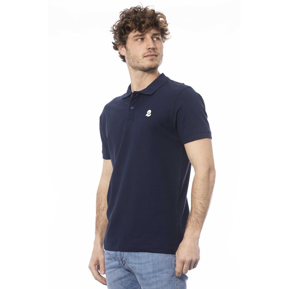 Invicta Blaues Poloshirt aus Baumwolle für Herren