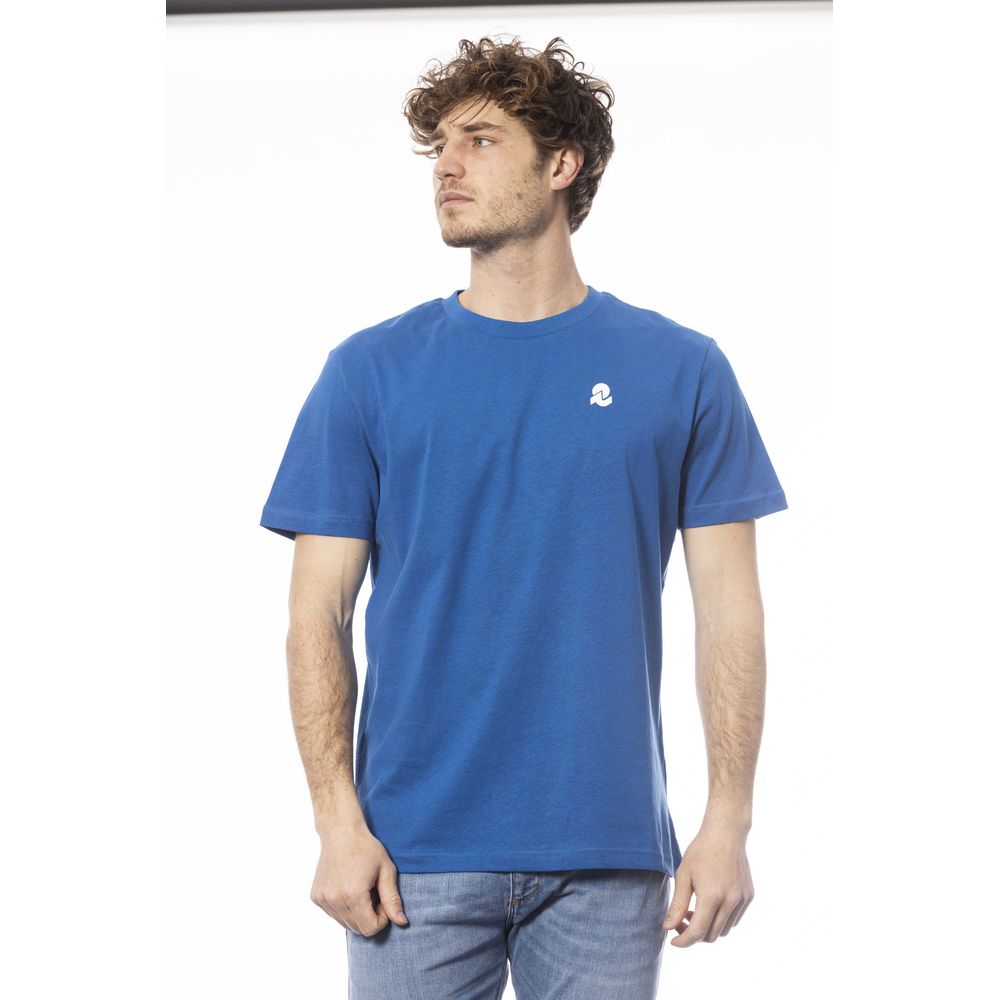 Invicta Blaues Herren-T-Shirt aus Baumwolle