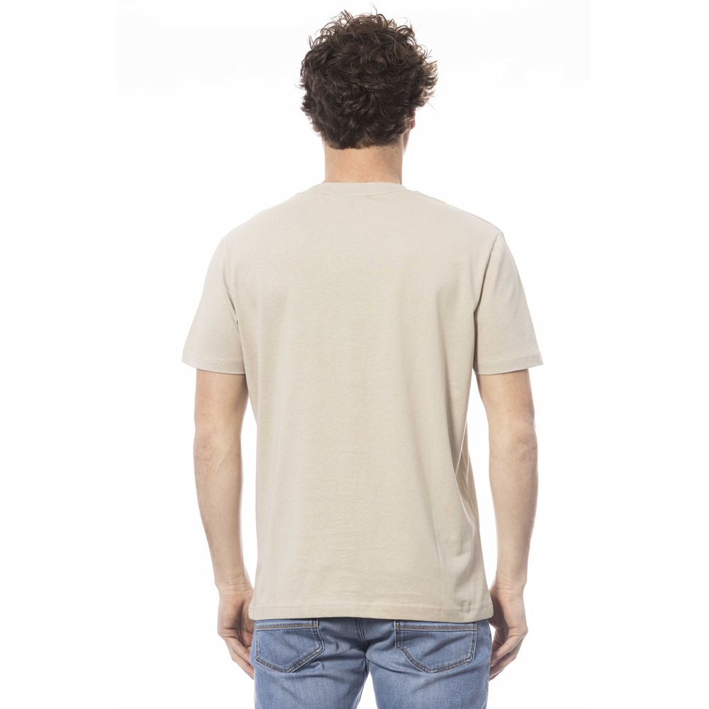 Invicta Beiges Baumwoll-Herren-T-Shirt
