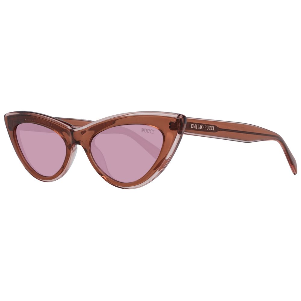 Emilio Pucci Braune Damen-Sonnenbrille