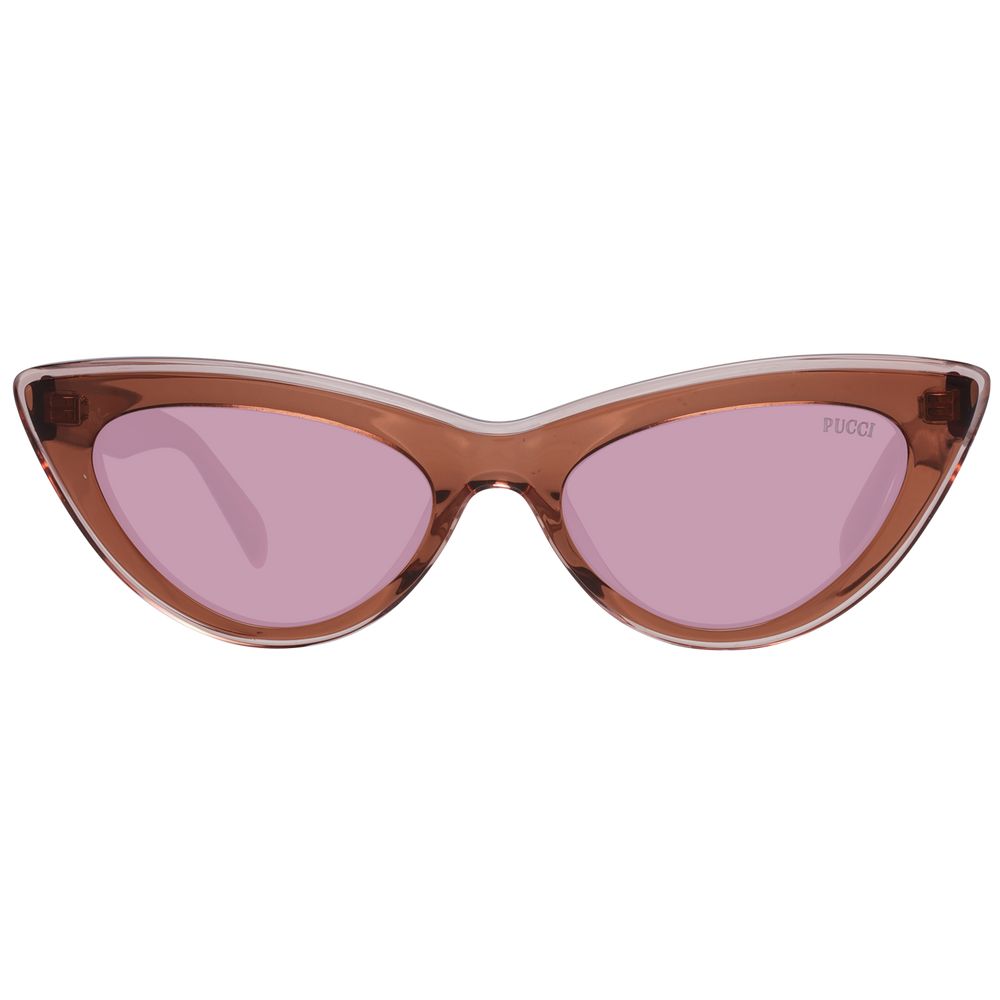 Emilio Pucci Braune Damen-Sonnenbrille