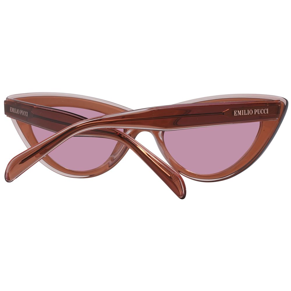 Emilio Pucci Braune Damen-Sonnenbrille