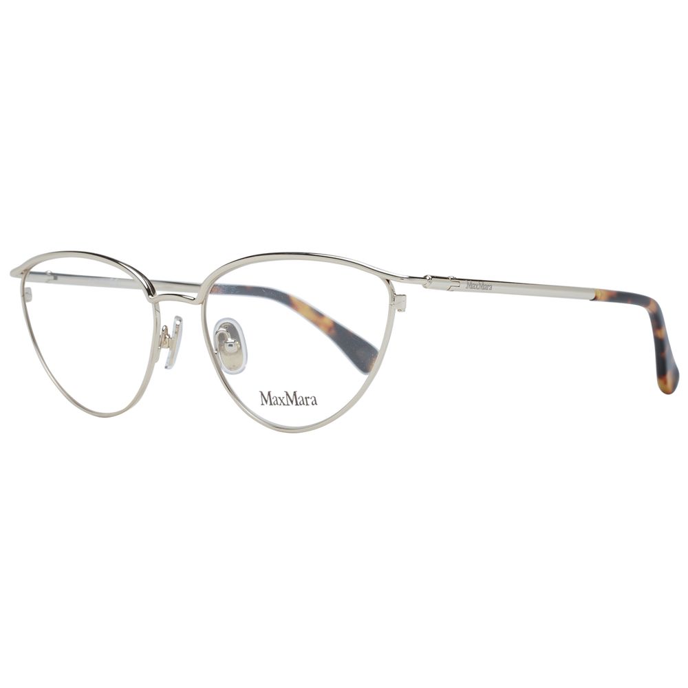 Max Mara Gold Metal Glasses (Frames) - Allority