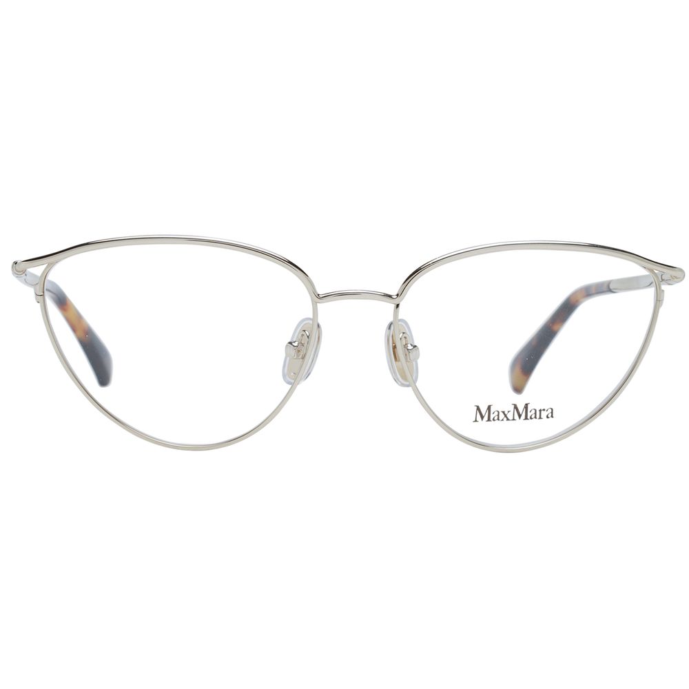 Max Mara Gold Metal Glasses (Frames) - Allority