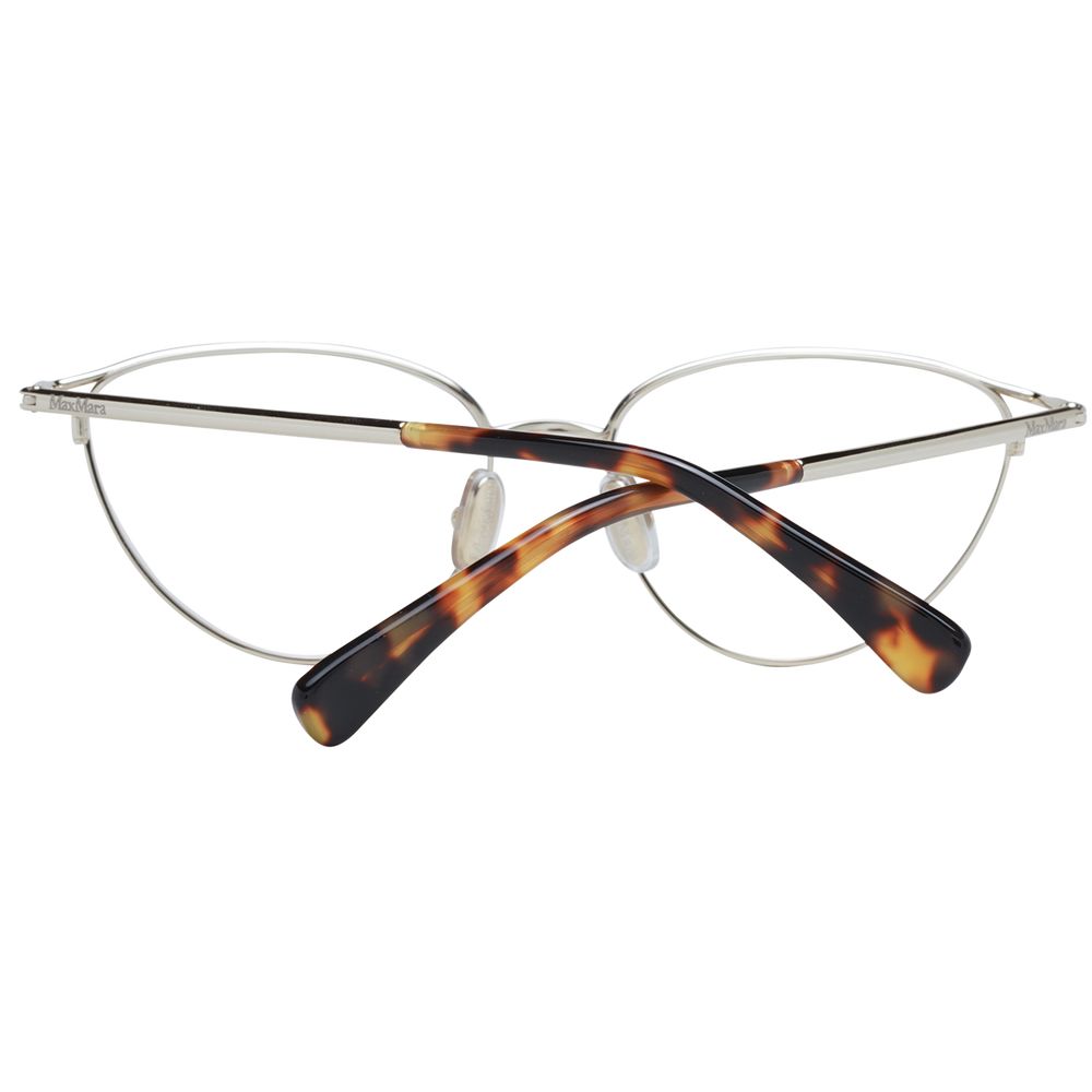 Max Mara Gold Metal Glasses (Frames) - Allority