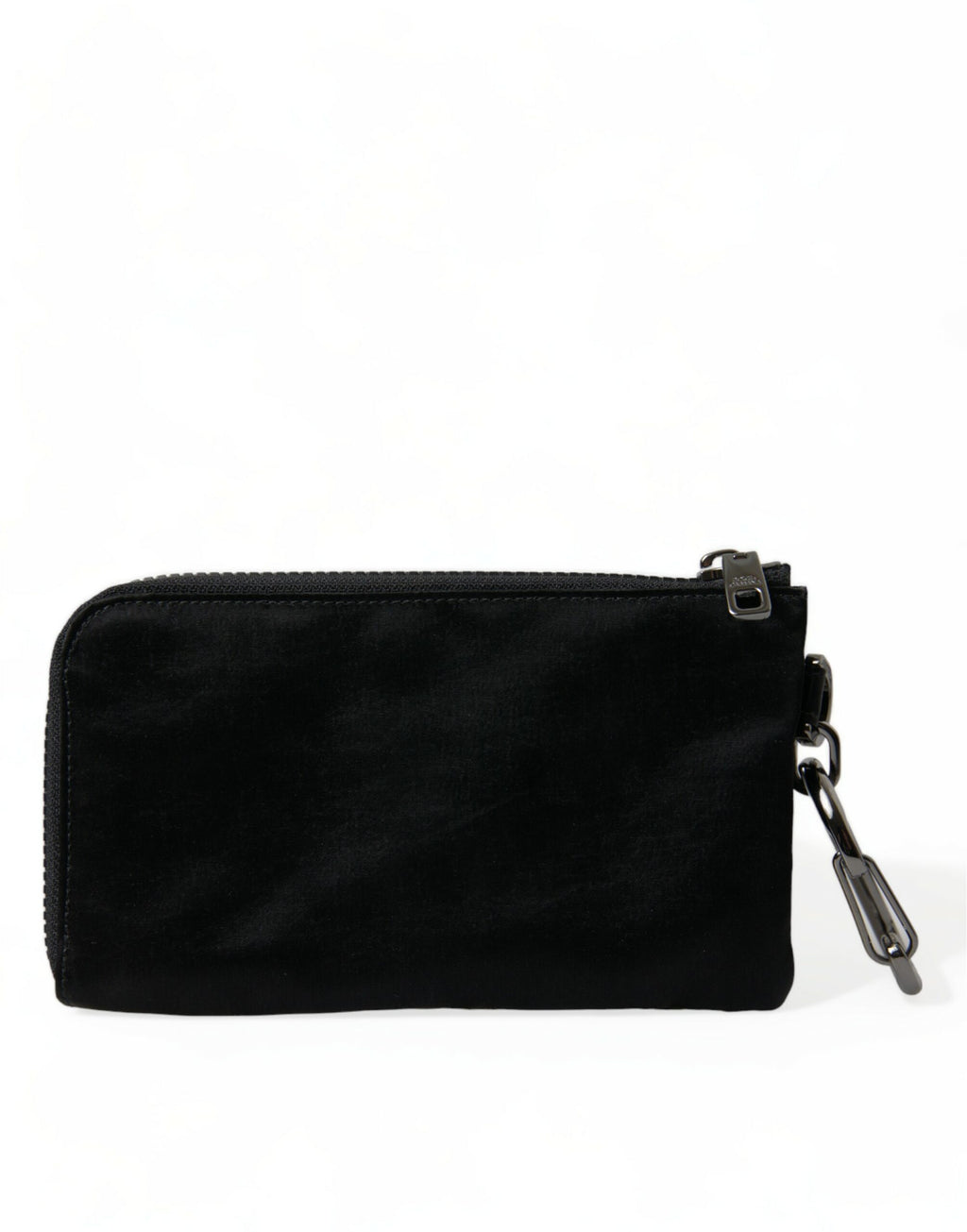 Dolce &amp; Gabbana Elite – Schwarze Nylon- und Ledertasche mit Logodetail